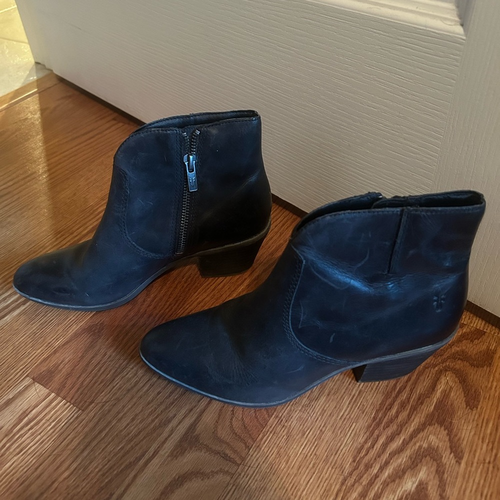 Frye leather booties